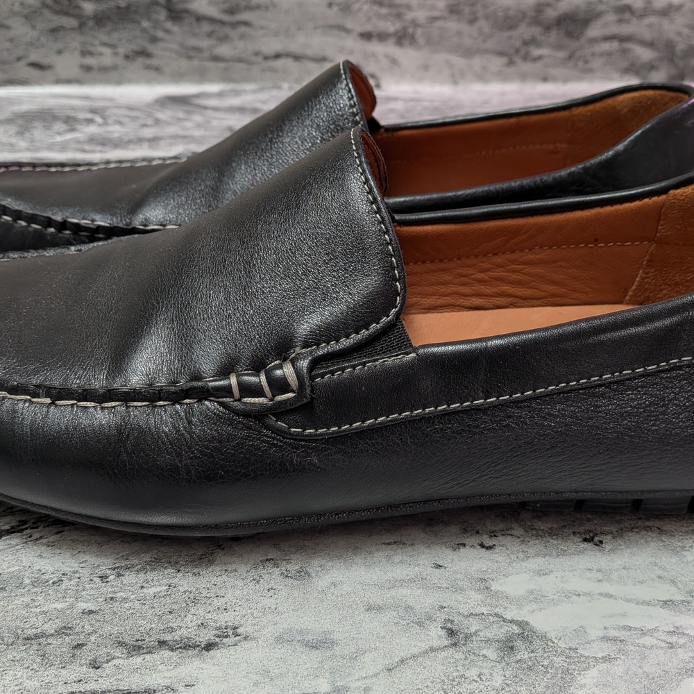Johnston & Murphy Cort Moc Venetian Loafer. Slip On Shoe.